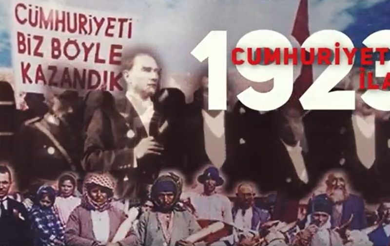 100. YAŞIN KUTLU OLSUN CUMHURİYET!