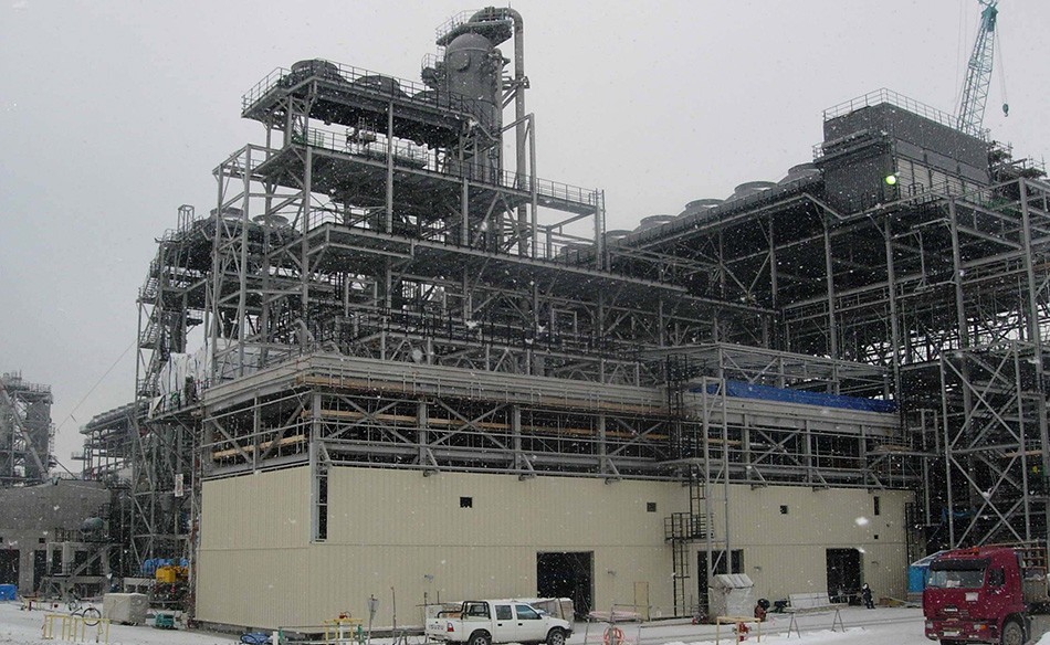 Sakhalin LNG II Projesi Endüstri Binaları Yapımı